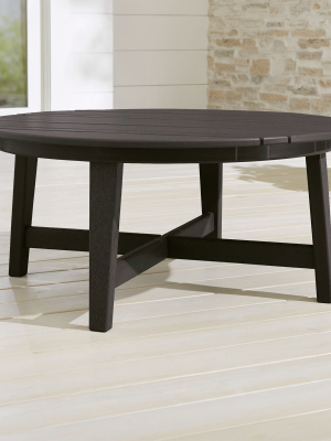 Vista Ii Black Adirondack Coffee Table