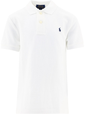 Ralph Lauren Kids Logo Embroidered Polo Shirt