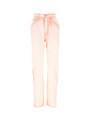 Alberta Ferretti Sorbet Sky Dye Tapered Jeans