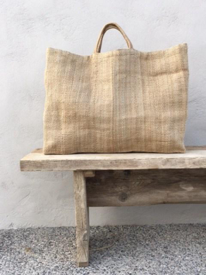 Jute Carryall Bag - Natural