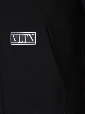 Valentino Vltn Tag Hooded Jacket