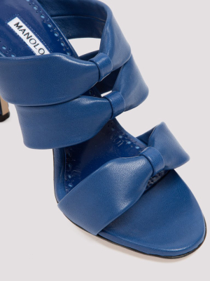 Manolo Blahnik Gyrica Pumped Sandals