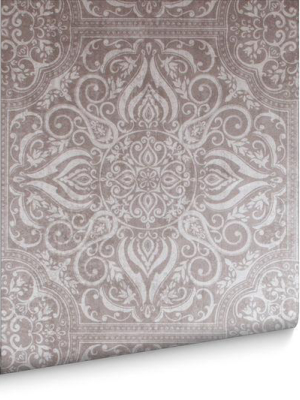 Souk Tile Wallpaper In Cardamom From The Exclusives Collection By Graham & Brown