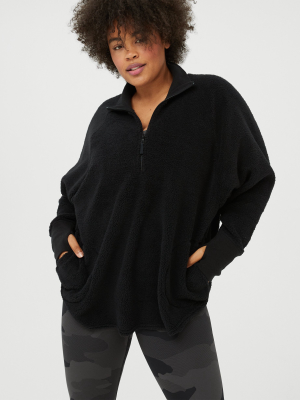 Offline Sherpa Oversized Quarter Zip