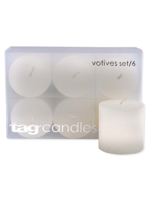 Tag Basic Votive Candles Set Of 6