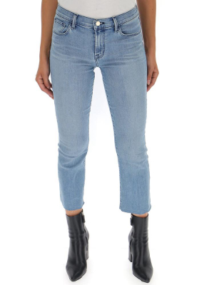 J Brand Selena Cropped Jeans