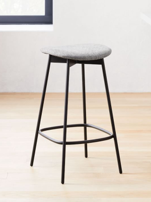 Modern Petal Backless Counter Stool