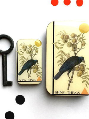 Crow Shiny Things Tin - Small