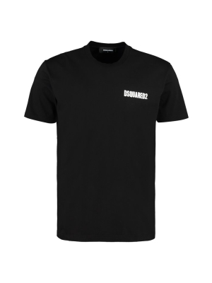 Dsquared2 Logo Print Crewneck T-shirt