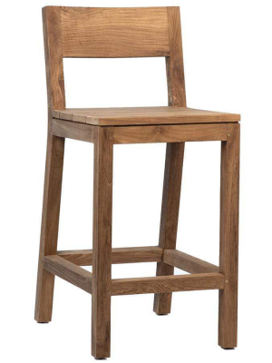 Lyndon Leigh Zobel Outdoor Bar & Counter Stool