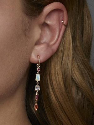 Mixed Stone Drop Earring Charm