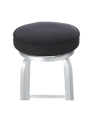 Spin Black Bar Stool Cushion