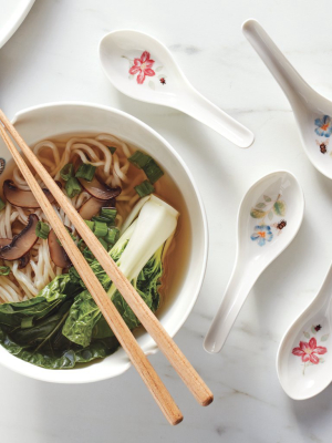 Butterfly Meadow Bowl & Chopsticks