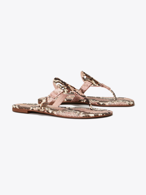 Miller Sandal, Printed Leather