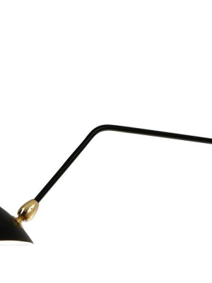 Serge Mouille 1-arm Rotating Sconce