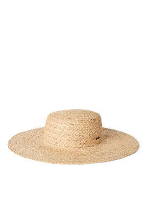 Braided Raffia Straw Hat