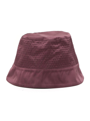 Rick Owens Drkshdw Stitching Detail Bucket Hat