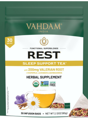 Rest - Sleep Support Tea | 30 Day Kit