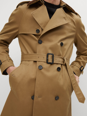 Water-repellent Cotton Trench