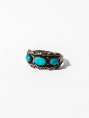 Sun Hands Vintage Native American Ring