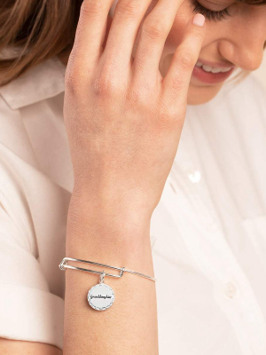 Granddaughter, 'by Your Side' Charm Bangle