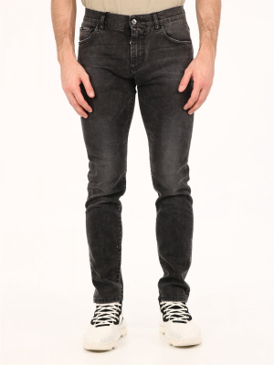 Dolce & Gabbana Straight Leg Jeans