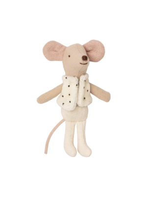 Maileg Little Brother Dancer Mouse In Box