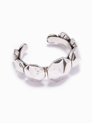 Diandra Studded Cuff Bracelet - Silver