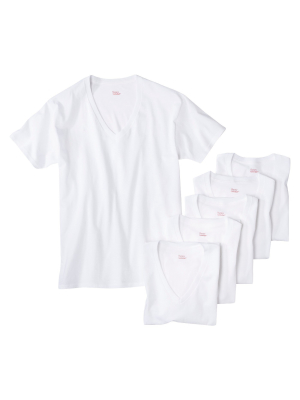 Hanes Men's 6pk V-neck T-shirt