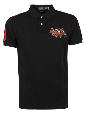 Polo Ralph Lauren Logo Embroidered Polo Shirt