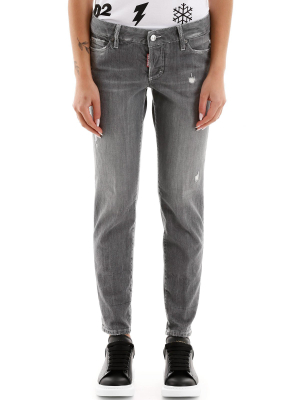 Dsquared2 Cropped Skinny Jeans