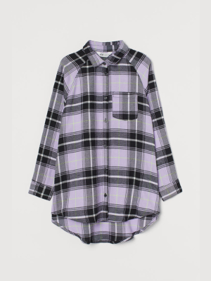 Oversized Flannel Shirt