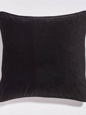 20"x20" Velvet Reversible Throw Pillow - Sure Fit