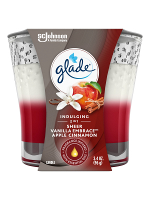 Glade Candle - Apple Vanilla - 3.4oz