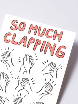 Clapping Congrats Card