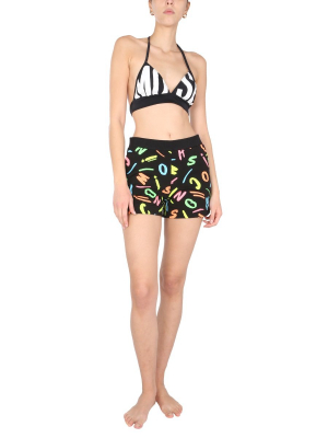 Moschino Graphic Print Shorts