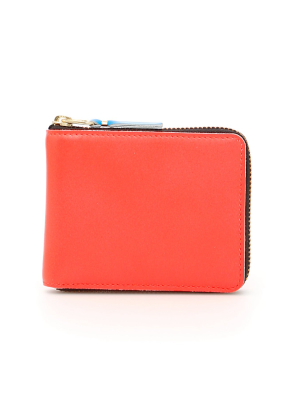 Comme Des Garçons Wallet Fluorescent Zip-around Wallet