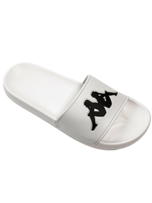 Authentic Adam 2 Slides - White Black