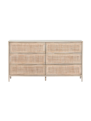 Summer 6-drawer Dresser