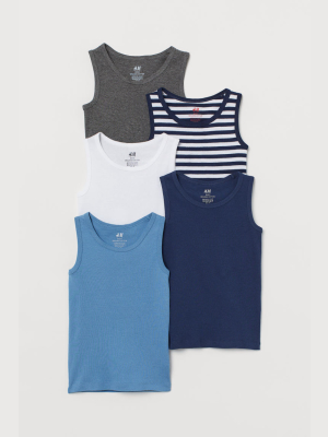 5-pack Cotton Tank Tops