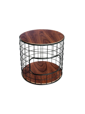 Wireframe End Table