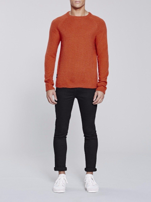 Rust Altitude Knitted Jumper