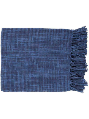 Tori Solid Cobalt/navy Throw