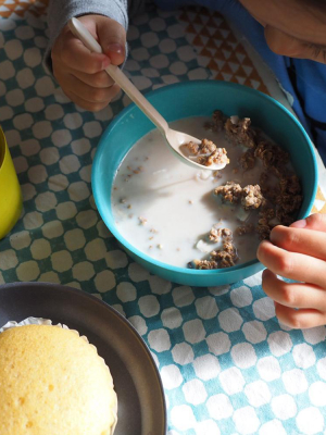 Kids' Recycled Bamboo Dinner Set