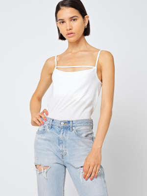 Cotton Camisole / White