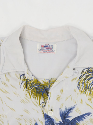 1950's Rayon Hawaiian Shirt