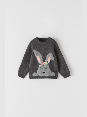 Rabbit Knit Sweater