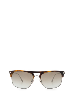 Tom Ford Eyewear Lee Square Frame Sunglasses