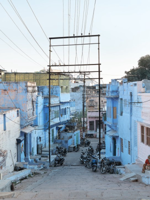 Blue Street, Jodhpur, India, 2017