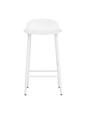 Form Counter Stool - Metal Legs